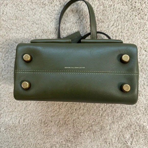 Coach Twin Turnlock 20 Bag - Olive - Picture 3 of 5
